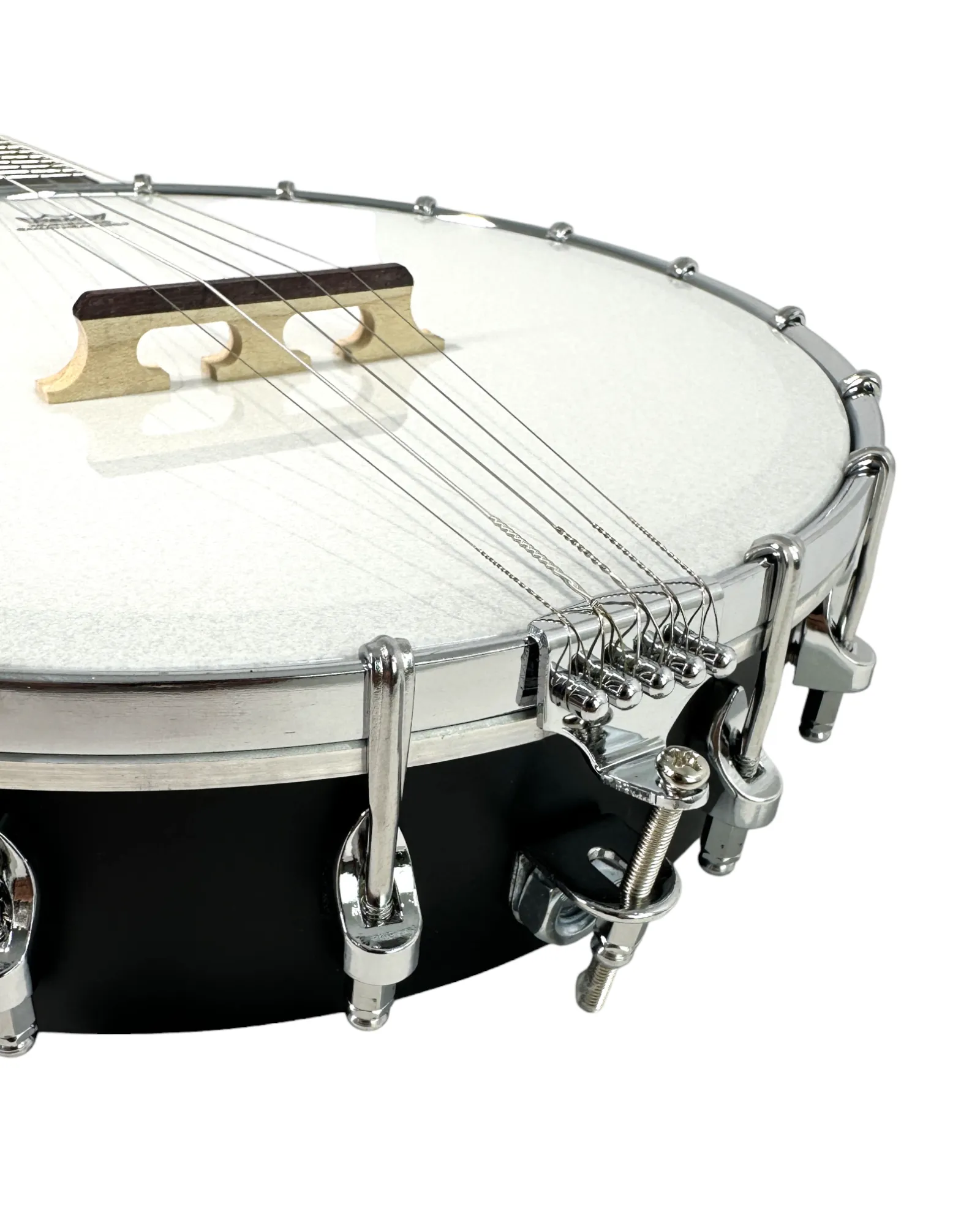 Caraya 5-String Open-Back Traveller Banjo - Black BJ30