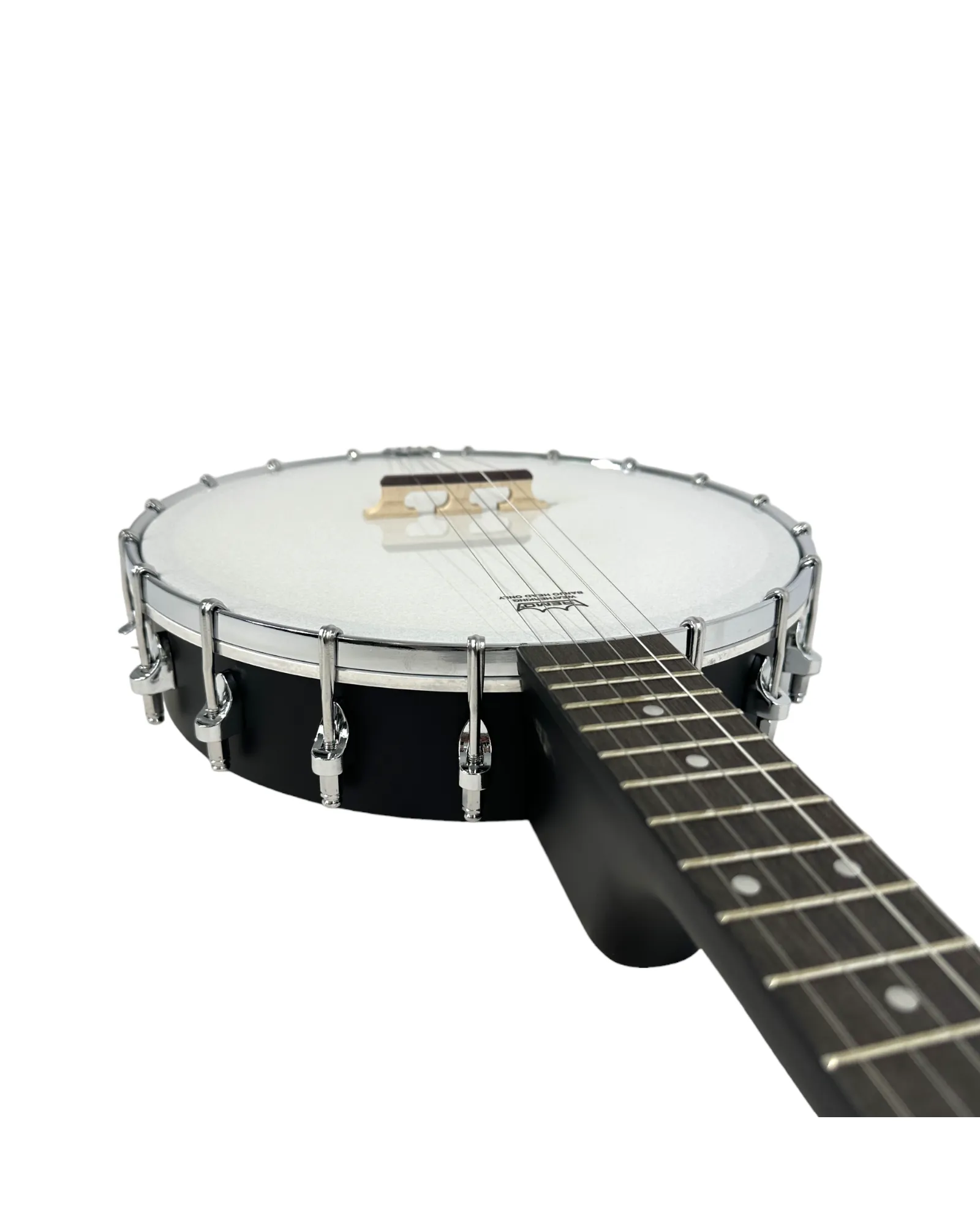 Caraya 5-String Open-Back Traveller Banjo - Black BJ30