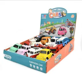 Cartoon Car Set of 12Pc Gift Pack