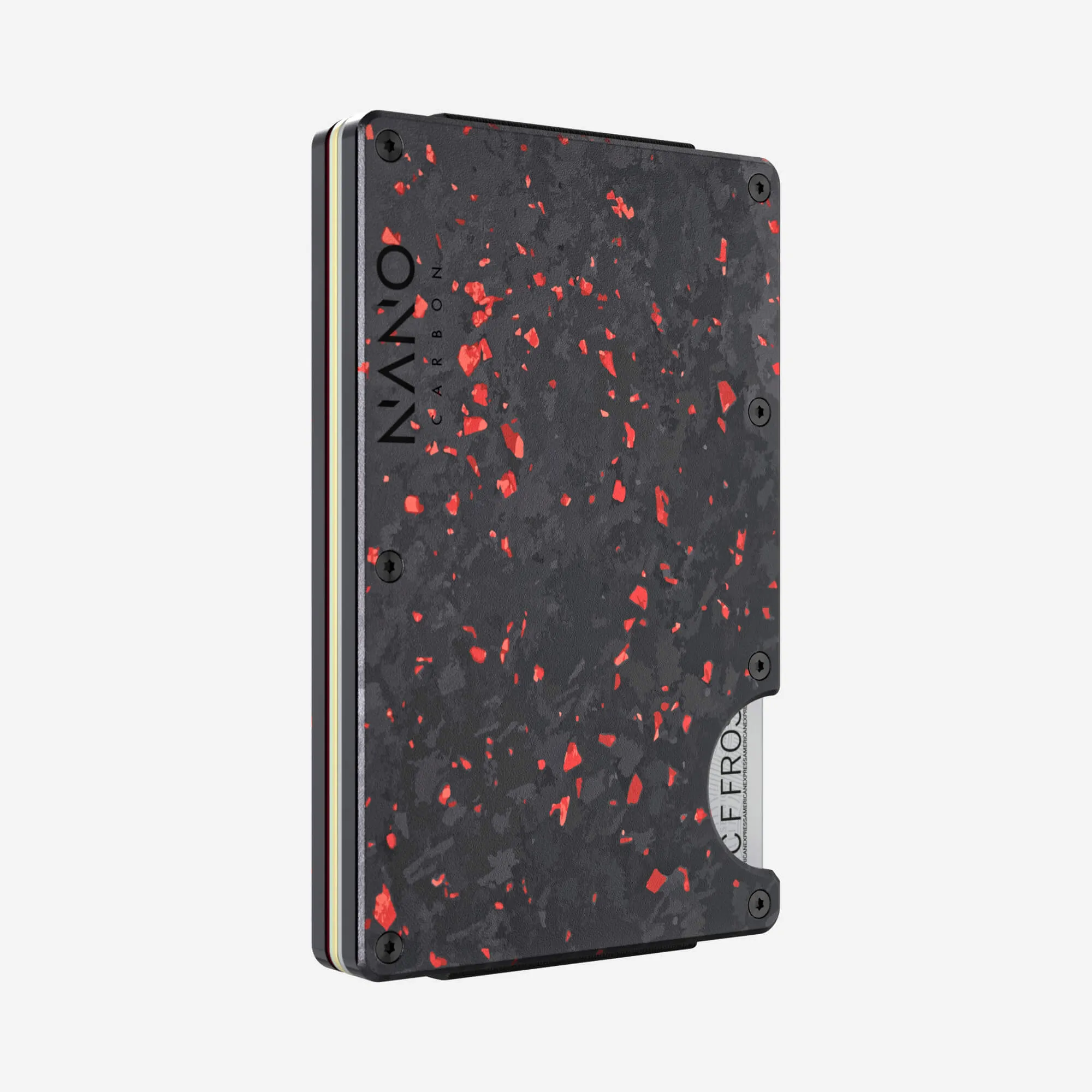 Cash Strap Wallet (Nero/Rosso)