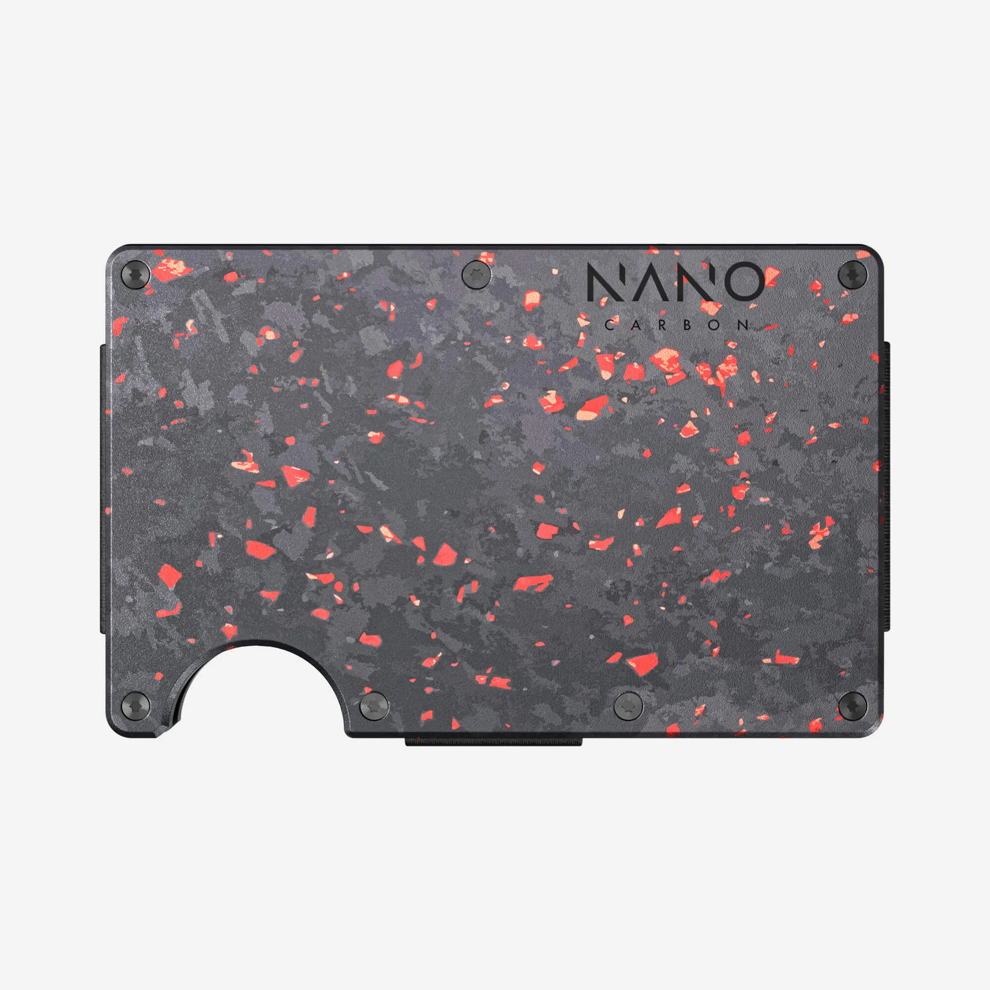 Cash Strap Wallet (Nero/Rosso)