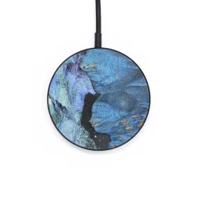 Circle Wood Resin Wireless Charger - Ashleigh (Cosmos, 658273)