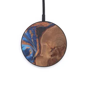 Circle Wood Resin Wireless Charger - Colby (Artist Pick, 611866)