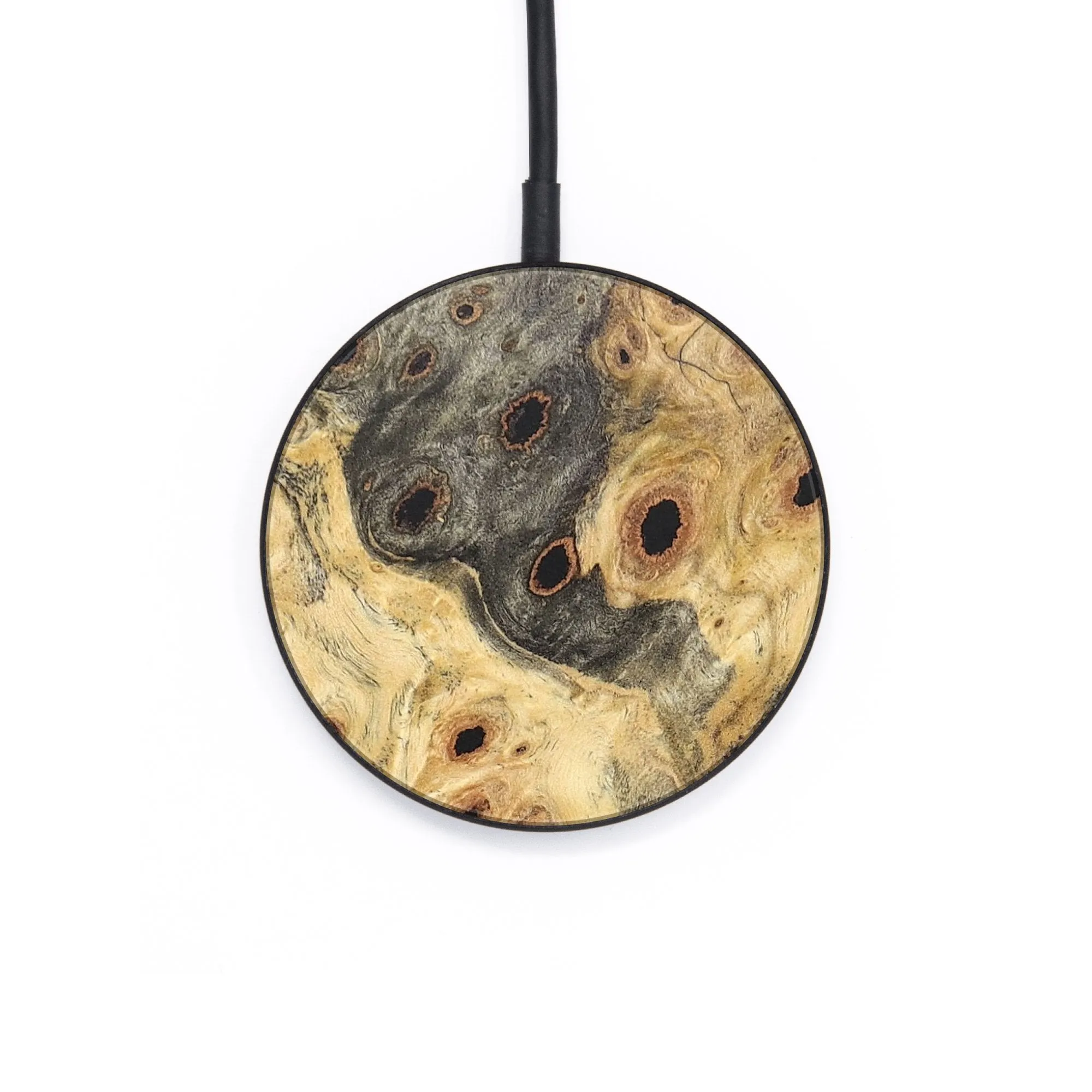 Circle Wood Wireless Charger - Milani (Wood Burl, 726591)