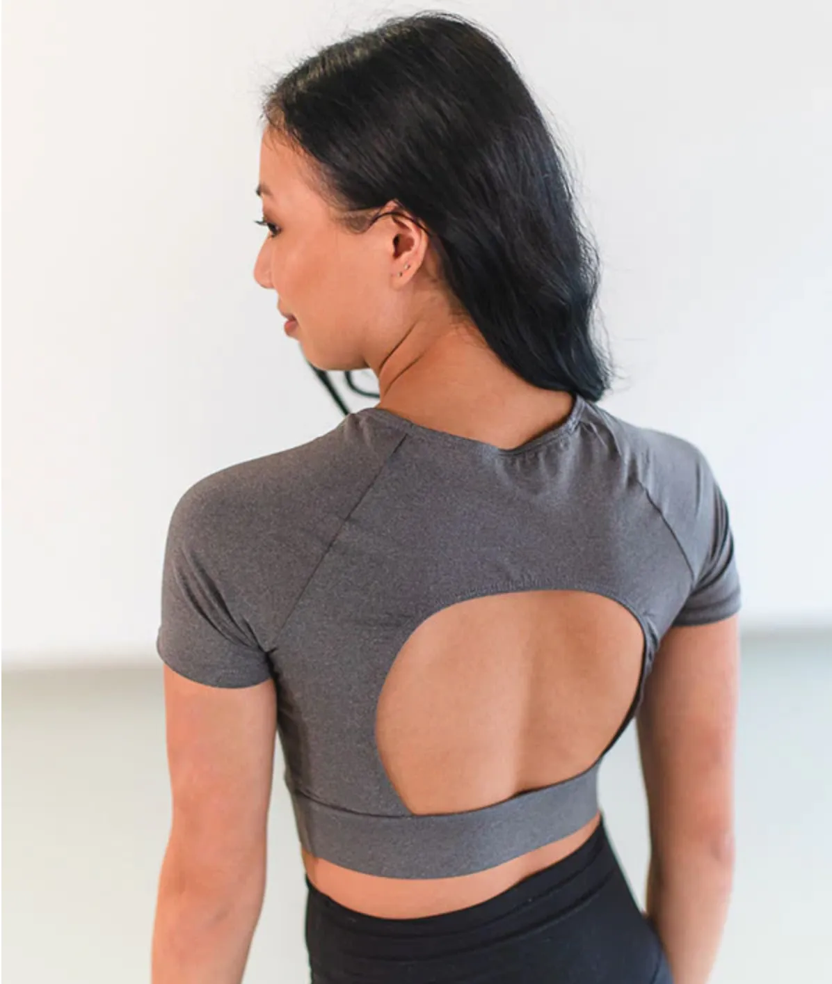 Covet Dance | Open Back Crop Top