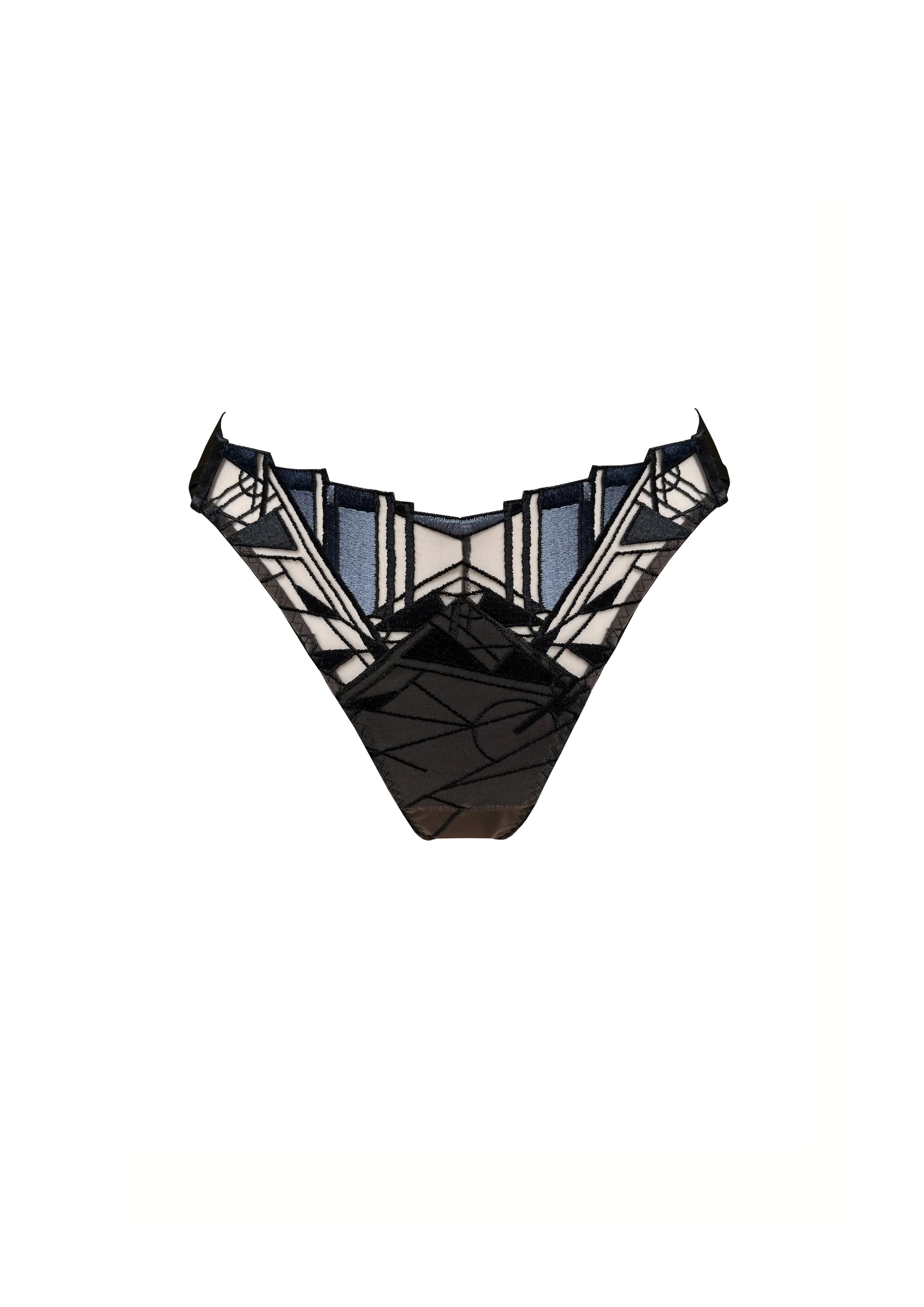 Cubism Open Back Brief