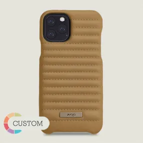 Custom Grip Rider iPhone 11 Pro leather case