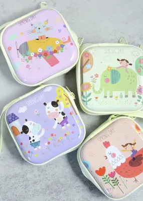 Cute Animal Tin Case