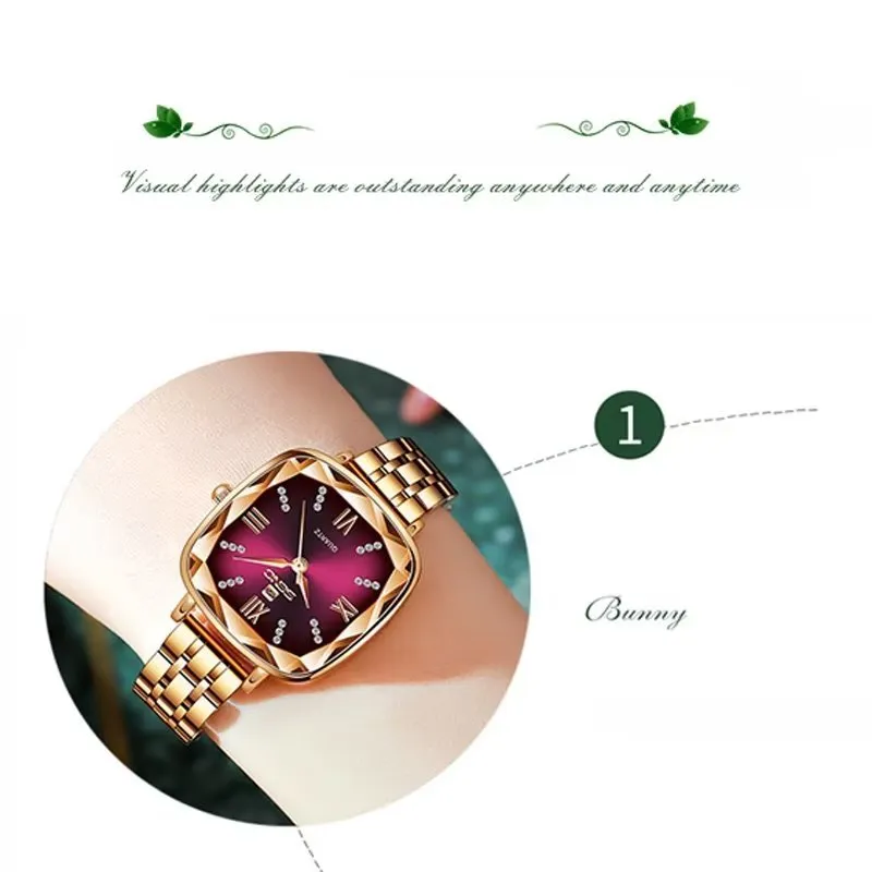 DaintySpark 28MM Waterproof Diamond Watch