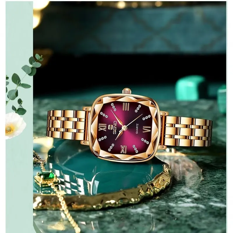 DaintySpark 28MM Waterproof Diamond Watch