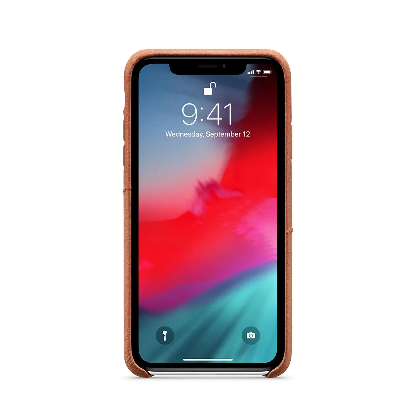 Decoded Leather Snap-On Case for iPhone® XS Max Slot for ID or Credit Card