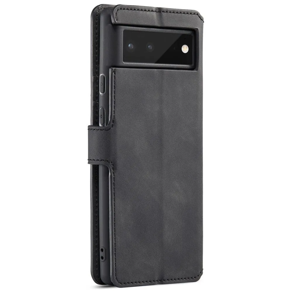 DG.MING Google Pixel 6 Retro Case - Black