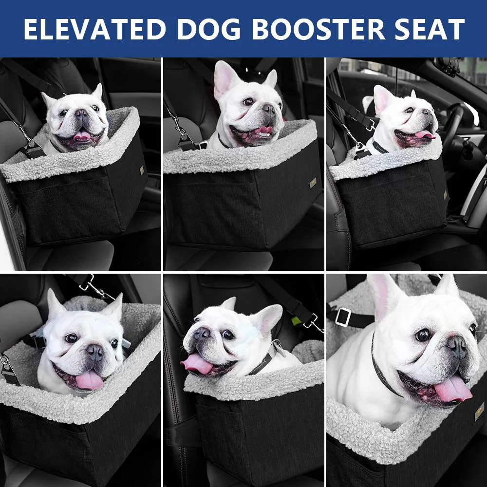 Dog Car Booster Seat - Black