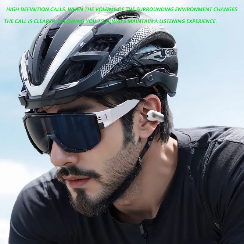 Ear Clip Wireless Headphones, High-looking Headphones, Long Battery Life, Surround Sound, High-quality Headphones, Universal for Men and Women, Sports, Running, Not Easy to Fall Off, Touch-controlled