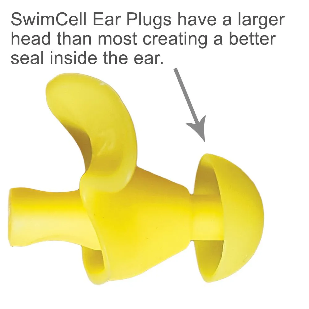 Earplugs for Swimming. Adult Size.