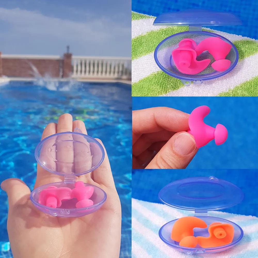 Earplugs for Swimming. Adult Size.