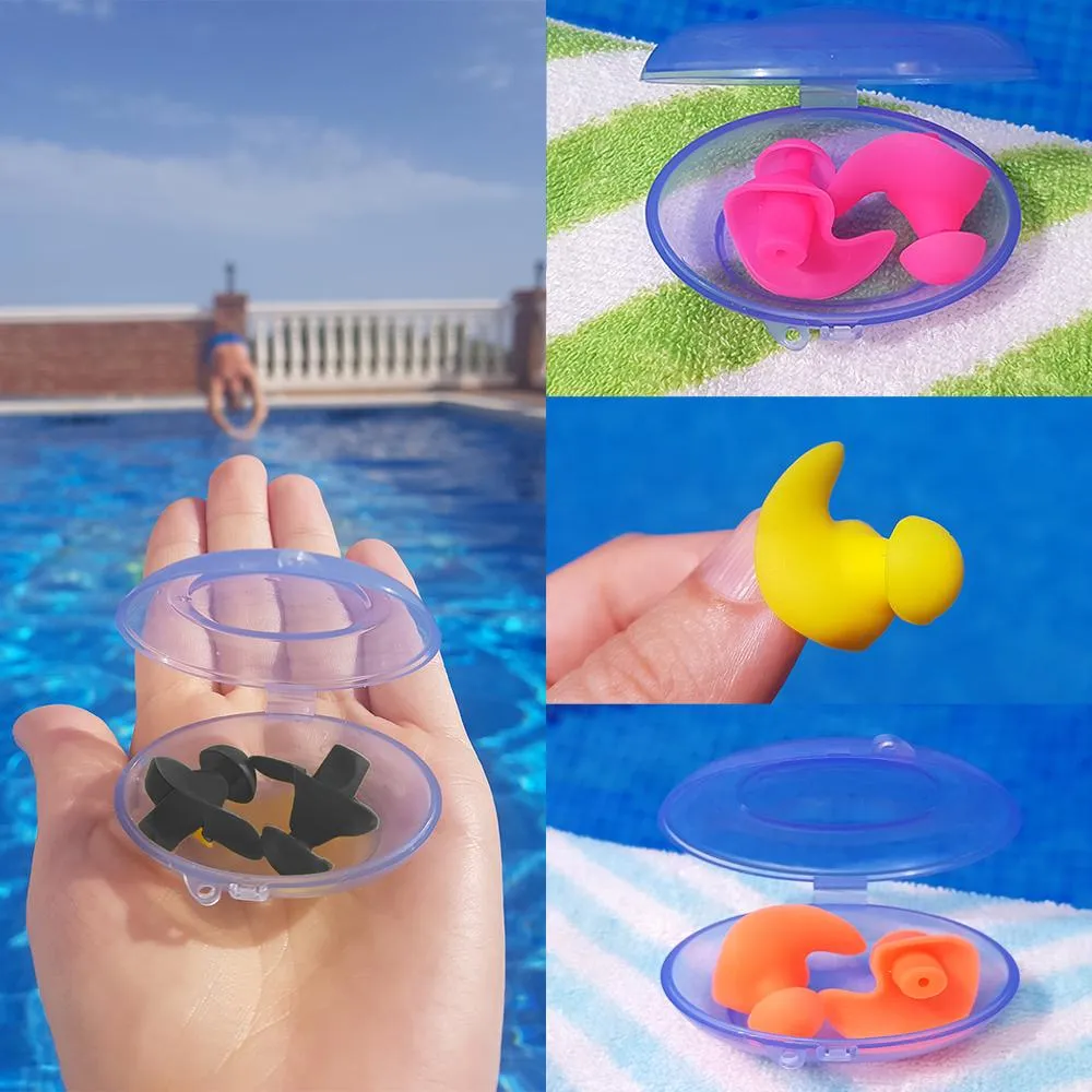 Earplugs for Swimming. Adult Size.