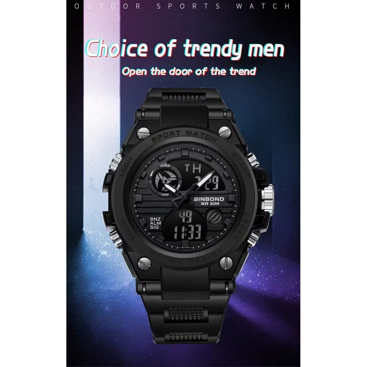 Elegant Precision Steel Band Quartz Waterproof Watch