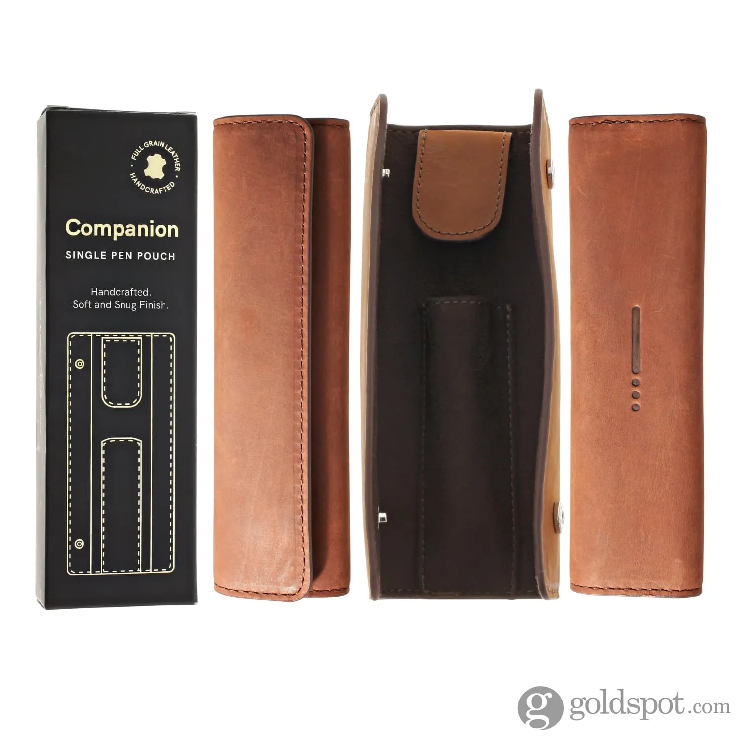 Endless Companion Leather in Brown 1 Pen Pouch