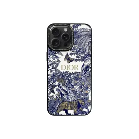 Floral Imprint DR Full Cover iPhone Case