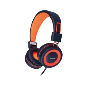 Foldable Head Phone (Orange Black)