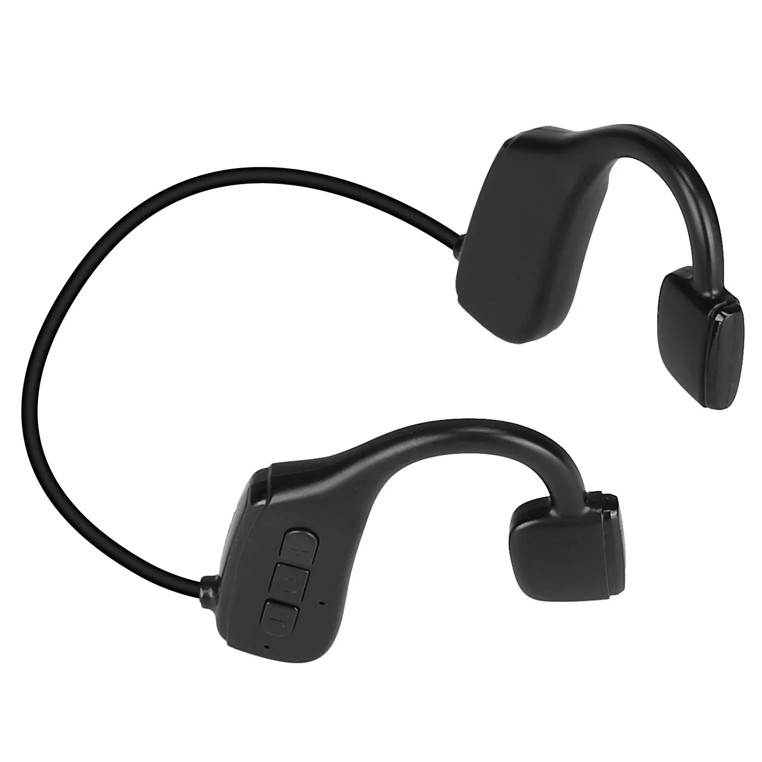 Fresh Fab Finds Wireless V5.1 Bone Conduction Headphone Open Ear Sports Wireless Headset with Mic IPX5 Sweatproof