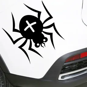 GADGETS WRAP Vinyl Wall Decal Sticker Cartoon Spider with A Cross On His Back