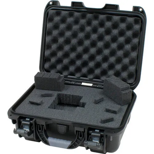 Gator GU-1309-06-WPDF Titan Series Waterproof Utility Case w/ Diced Foam - 13.8 x 9.3 x 6.2"