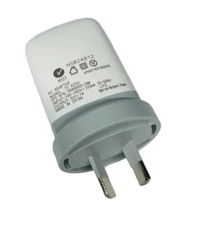 Genuine HTC TC A250 Wall Charger - White Color