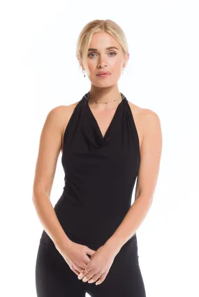 HALTER NECK BLACK