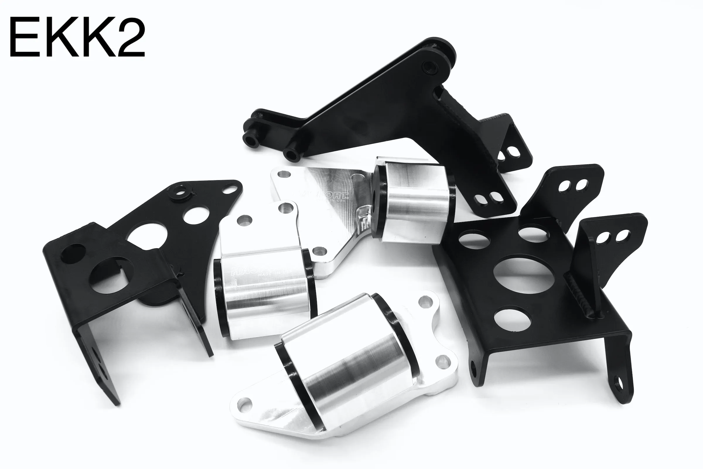 Hasport Motor Mounts 1996-2000 Civic EKK2 Dual Height K20 K24 Swap