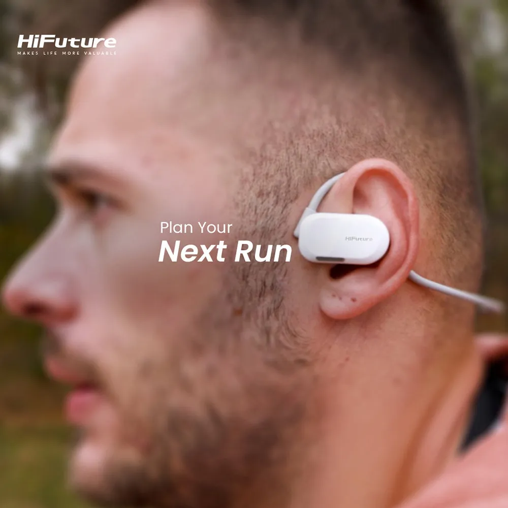 HiFuture FutureMate Open Ear Air Conduction Headphones ENC (Grey/White)