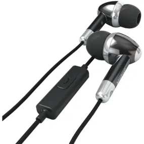 Hipstreet HS-EBHIPBUDZ-BK HipBudz In-Ear Headphones (Black)