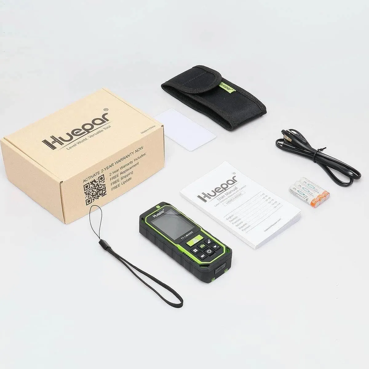 Huepar LM200C - 200M Laser Distance Meter