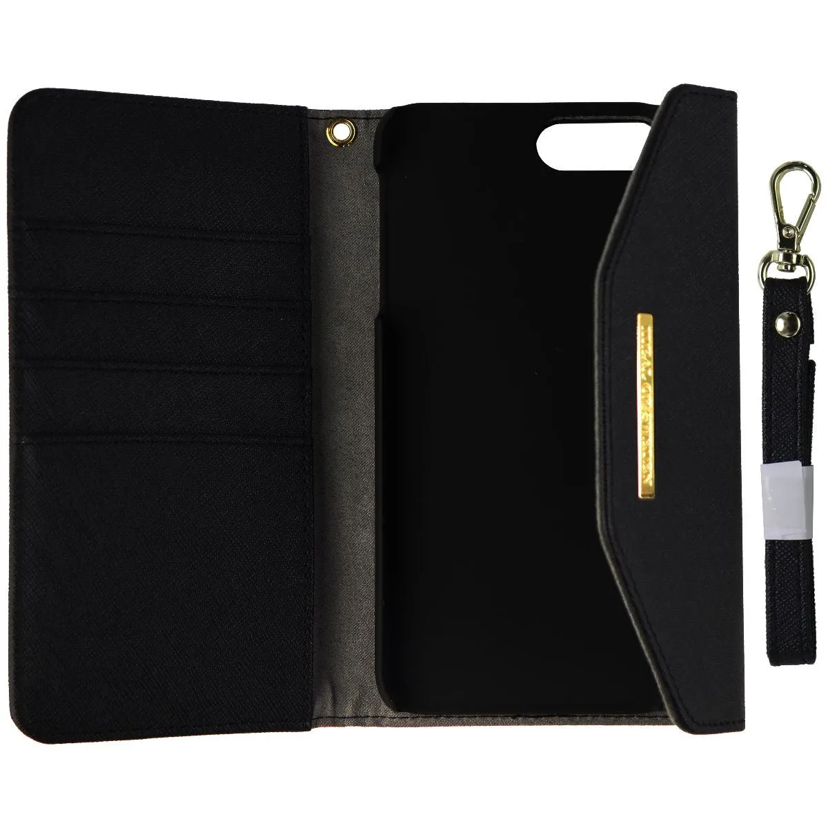 iDeal of Sweden Mayfair Clutch Wallet Case for iPhone 8 Plus/7 Plus - Black