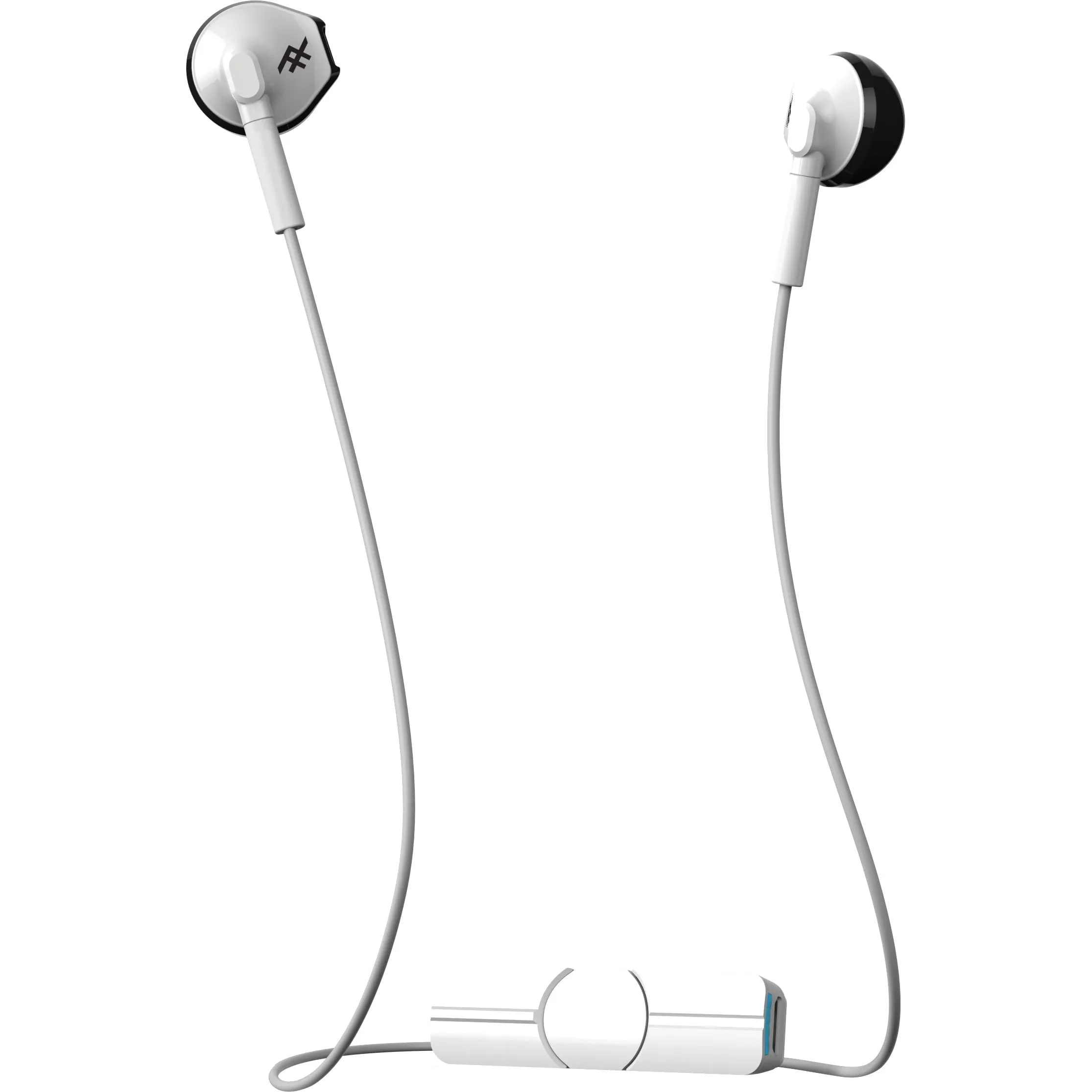 ifrogz intone wireless - Earphones with mic - ear-bud - Bluetooth - wireless - white