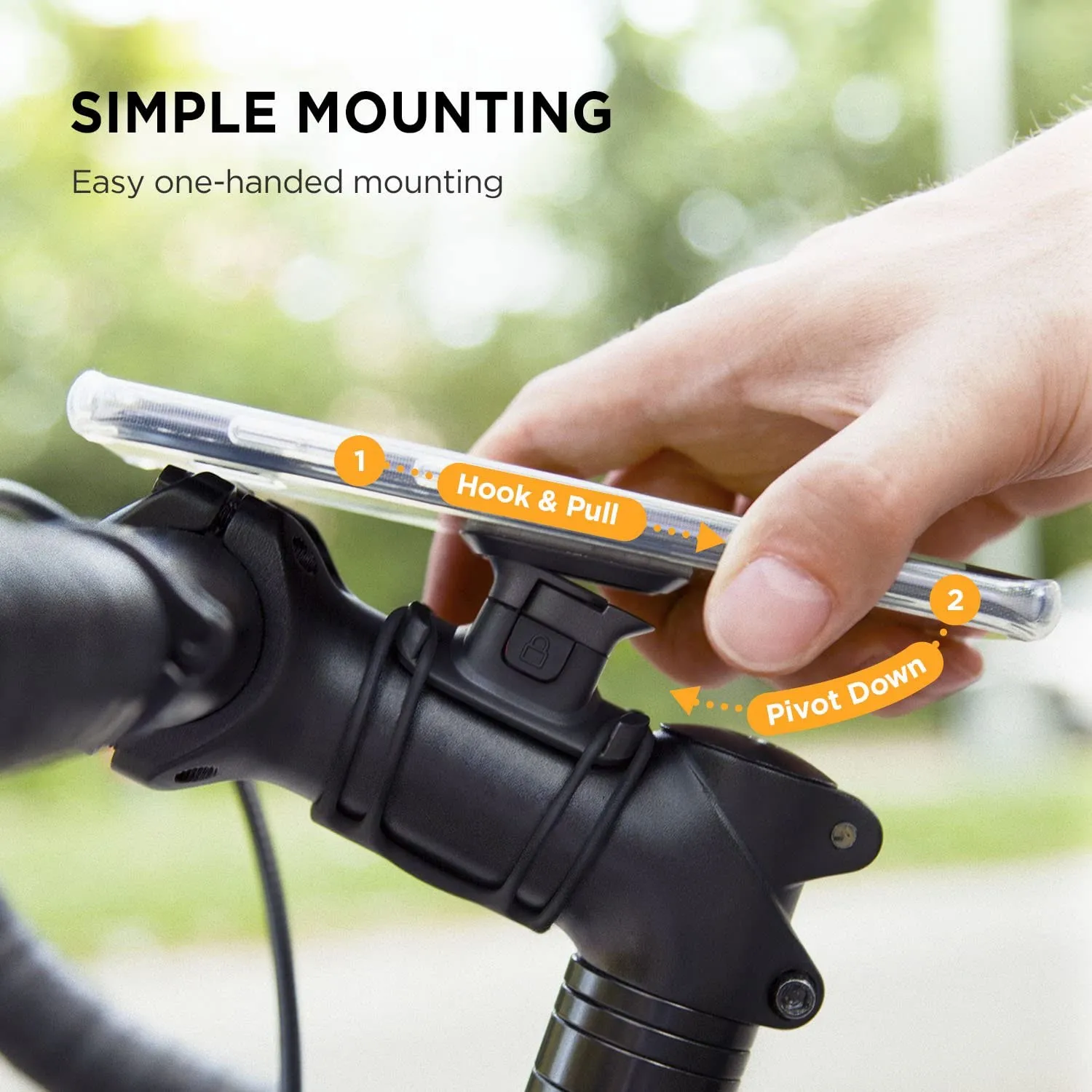 iOttie ActiveEdge Go Bike Phone Holder Bar Mount