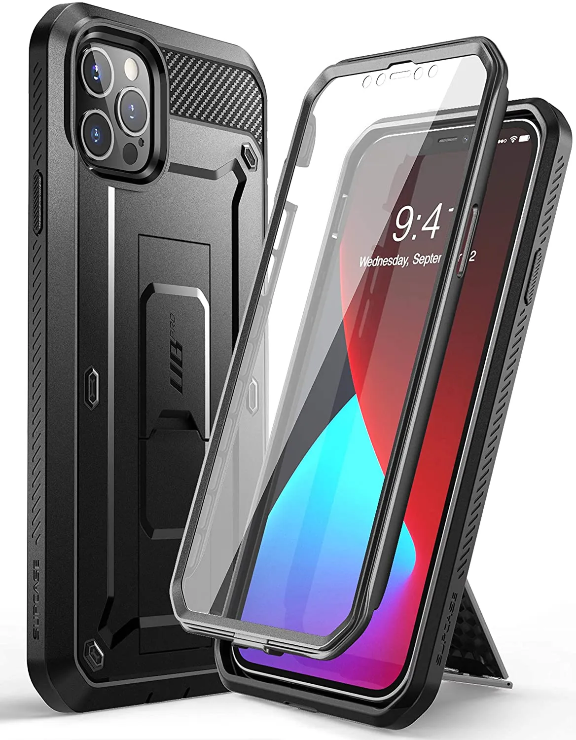 iPhone 12 Pro Max Kickstand Belt Clip Case |  iPhone 12 Pro Max Belt Case