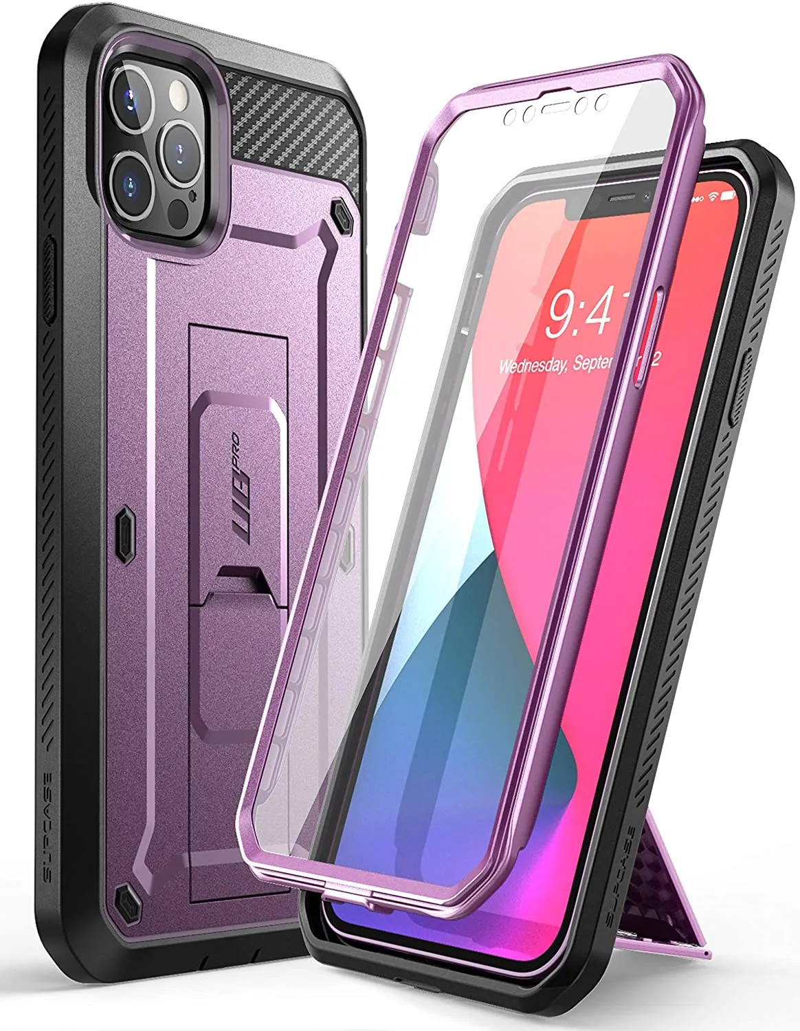 iPhone 12 Pro Max Kickstand Belt Clip Case |  iPhone 12 Pro Max Belt Case