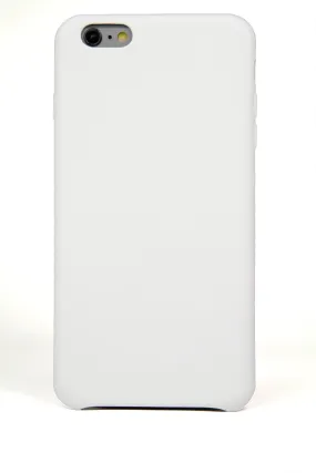 iPhone 6 Plus Case, White Leather