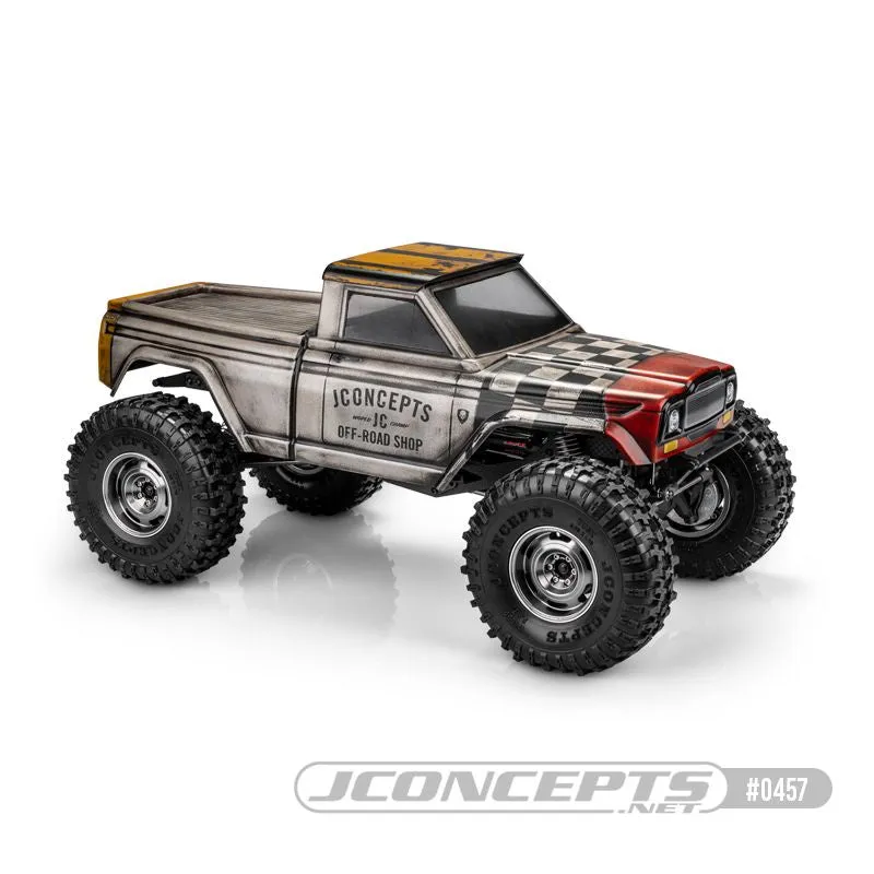 JConcepts JCI Warlord Pre-Trimmed 1/10 Tucked Rock Crawler Body (Clear) (12.3") - JCO0457