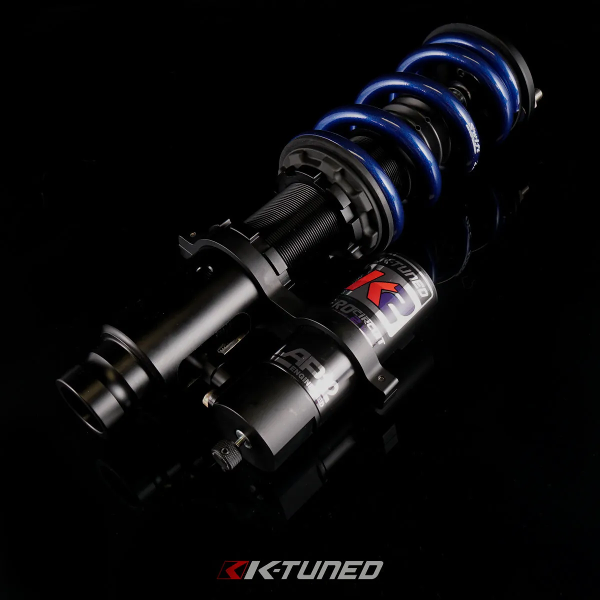 K-Tuned K2 Pro Circuit Coilovers 2 Way - 94-01 Integra, 92-00 Civic, EG/EK/DC2. K-Tuned Springs 20K Front / 16K Rear - KTD-K22-EG