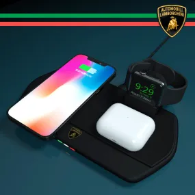 Lamborghini Deluxe Wireless Charging Station - Aventador D8