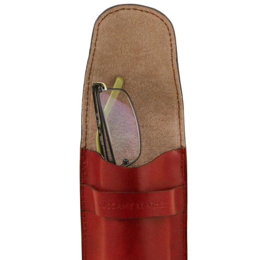 Leather Eyeglasses Case