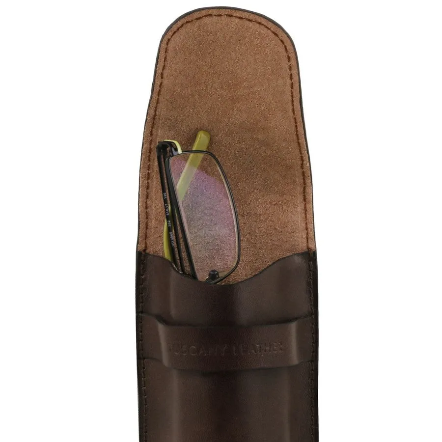 Leather Eyeglasses Case