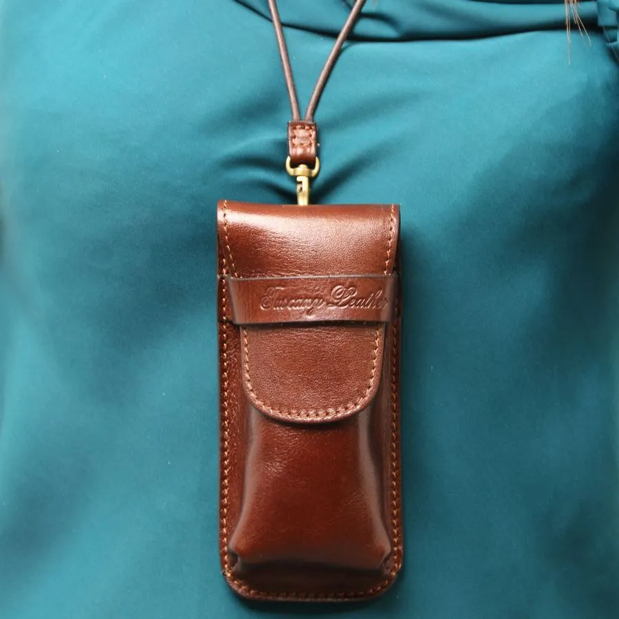 Leather Eyeglasses Case