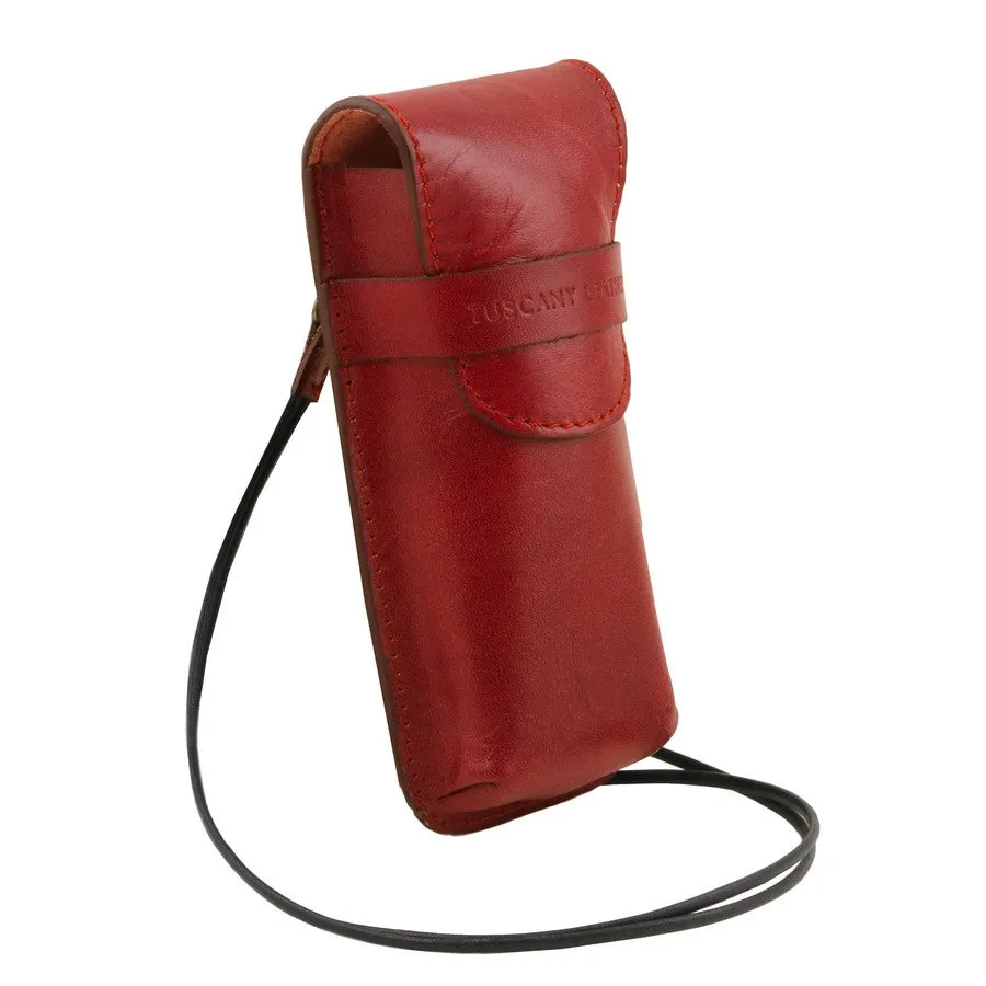 Leather Eyeglasses Case