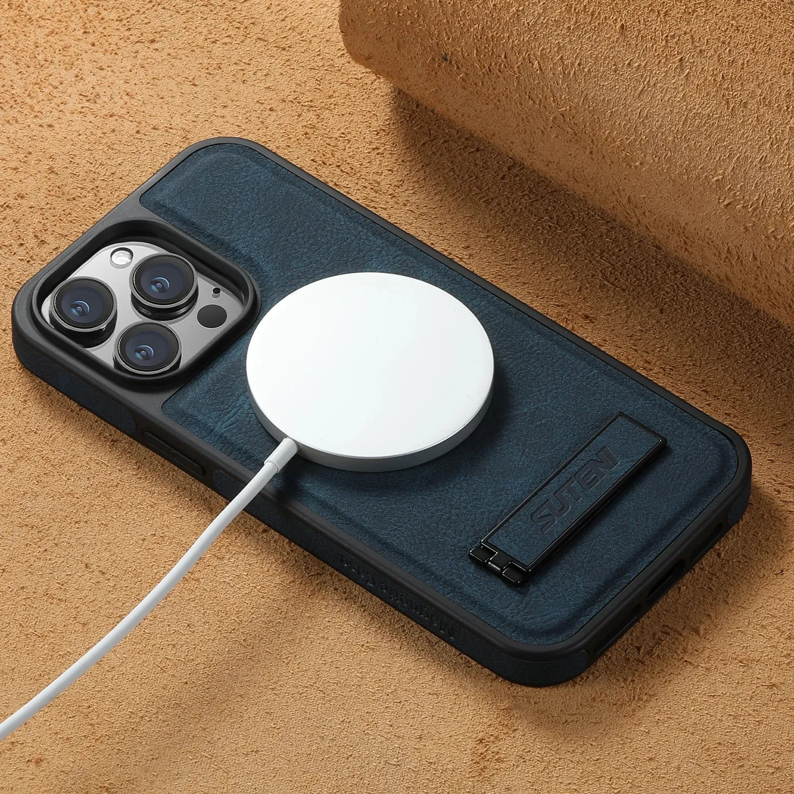 Leather Magsafe Case For iPhone