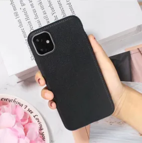 Leather phone case