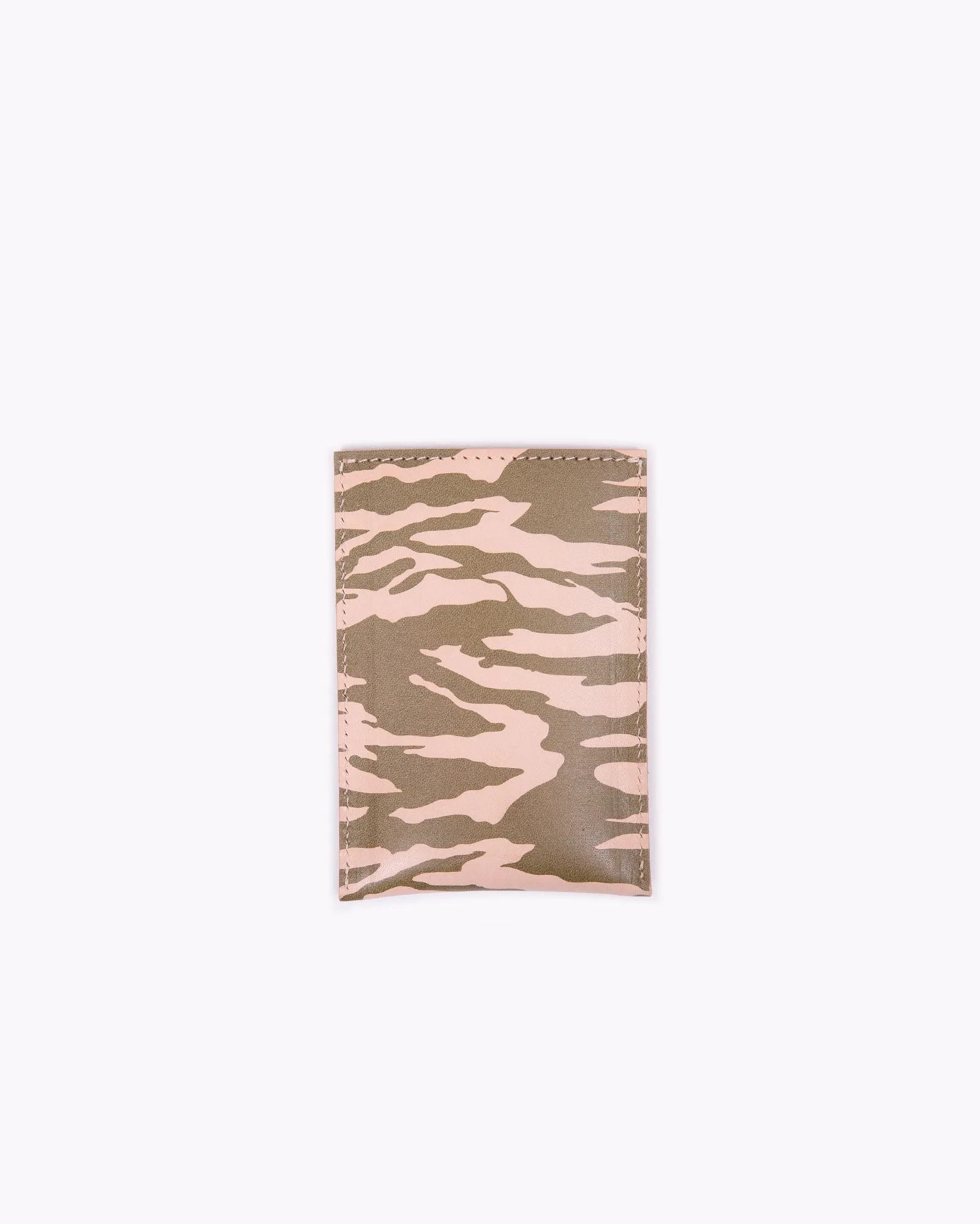 Leather Wallet - Camo